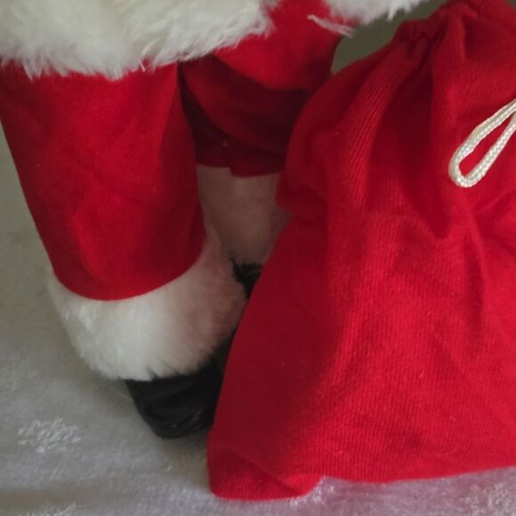 Vintage St. Nick Porcelain Face‎ 16 in on stand Santa Christmas Around the World - Picture 4 of 9